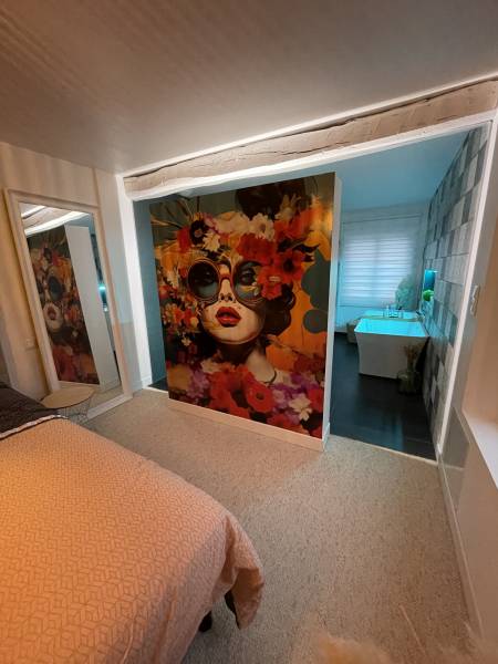 TDC à réalisé Design mural à Compiégne Haut de France 